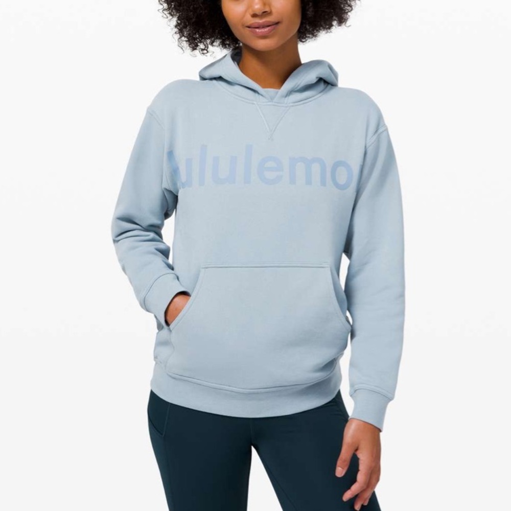 Lululemon All Yours Hoodie *Graphic Chambray size 2